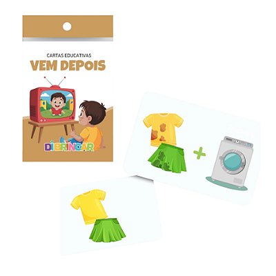 Cartas Educativas Vem Depois - DiBrincar