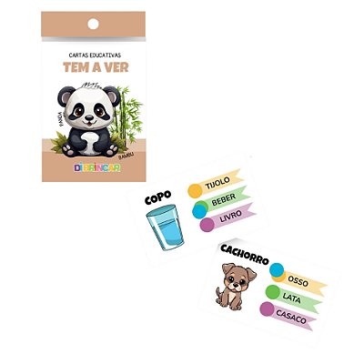 Cartas Educativas Tem A Ver - DiBrincar