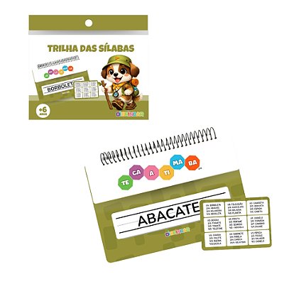 Jogo Trilha das Silábas - DiBrincar