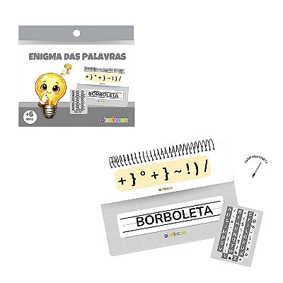 Jogo Enigma das Palavras - DiBrincar