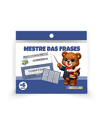 Jogo Mestre das Frases - DiBrincar