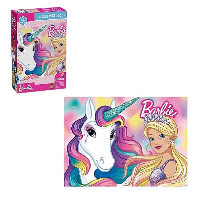 Quebra-Cabeça 60 Peças Barbie - Grow