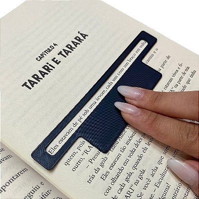 Guia de Leitura Régua para Acompanhamento de Linhas e Foco Visual - Alternativa 3D