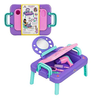 Mini Penteadeira Beauty Play com Acessórios - MercoToys
