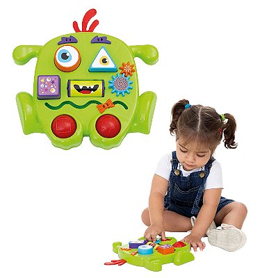 Baby Monster Brinquedo Educativo Expresse Suas Emoções - MercoToys