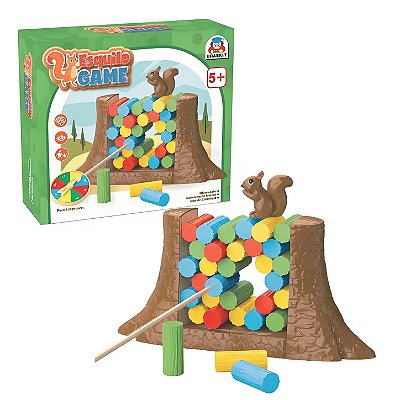 Jogo de Equilíbrio Esquilo Game - Braskit