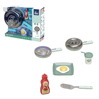 Kit Mini Cozinha com Acessórios Frigideira - Fenix