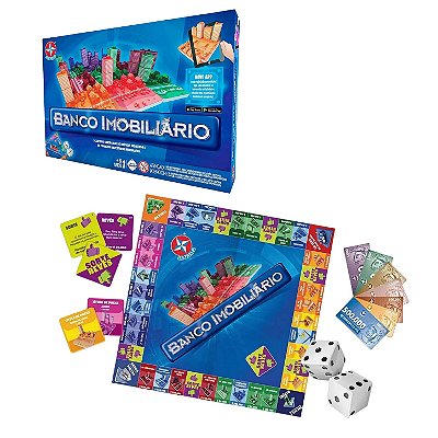 Jogo Banco Imobiliário Grande Realidade Aumentada - Estrela