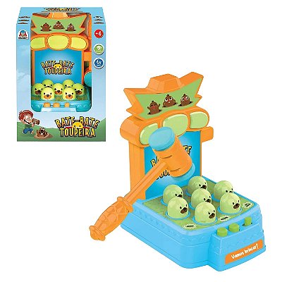 Jogo Bate Bate Toupeira com Martelo - Braskit