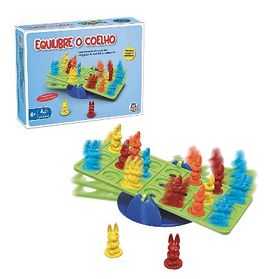 Jogo Equilibre o Coelho - Braskit