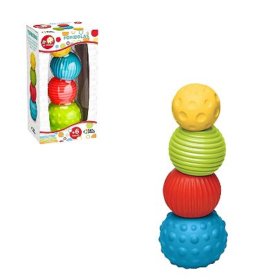 Fofibolas Brinquedo e Mordedor para Bebês - Pais e Filhos
