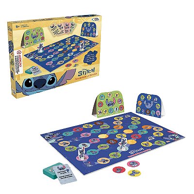 Jogo Descobrindo as Emoções Stitch - Pais e Filhos