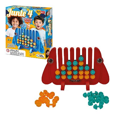 Jogo Junte 4 Dupla Face - Pais e Filhos