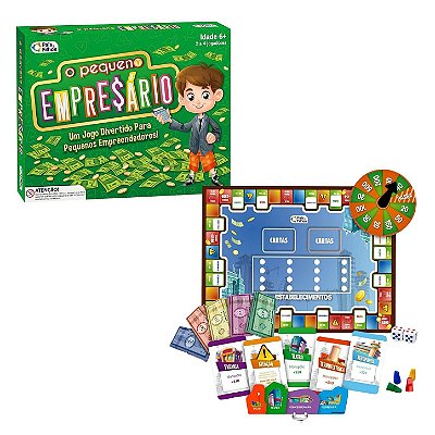 Jogo O Pequeno Empresário - Pais e Filhos