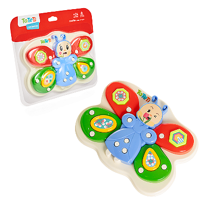 Quebra-Cabeça Joaninha 12 Peças Puzzle Didático - Tateti