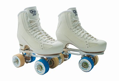 Patins Cristal c/ Precision Branco