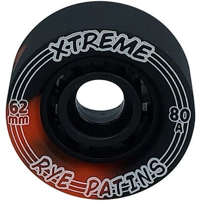 Rodas Xtreme Preto - 62/80A Jogo 8 rodas