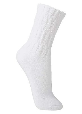Meia Lupo AF Aerób Branco 4810 33/36 - Par