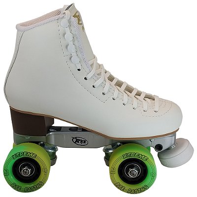 Patins Adventure Xtreme - Branco Roda Verde