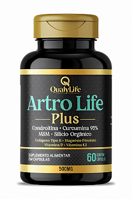 Artro Life Plus 500mg 60 Capsulas - QualyLife