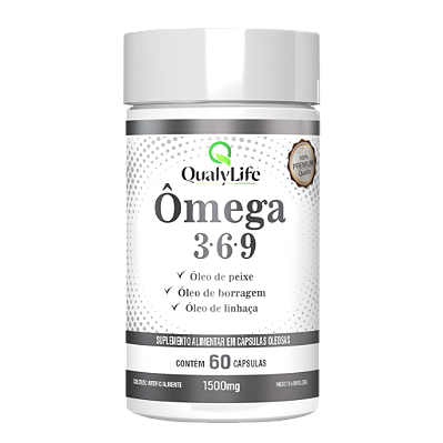 Omega 3 6 9 60 Capsulas - QualyLife