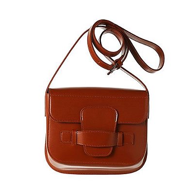 BOLSA TIRACOLO RETRO MARROM