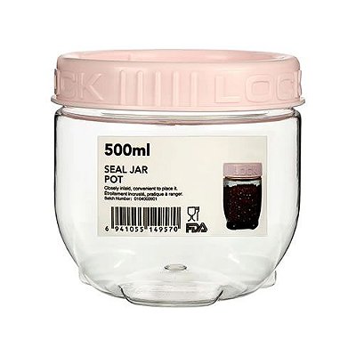 POTE DE VEDAÇÃO ROSA 500 ML