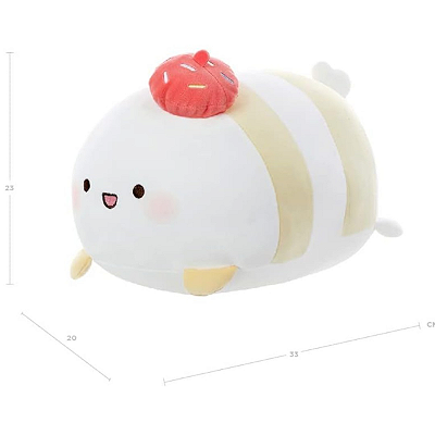 Pelúcia Almofada de Marshmallow Fofinha Antialérgica Miniso