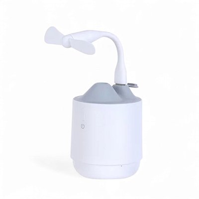 Umidificador Miniso Com Spray Duplo E Mini Ventilador