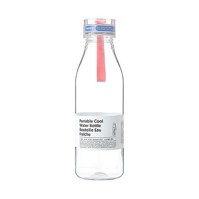 GARRAFA DE PLÁSTICO - 600 ML - ROSA