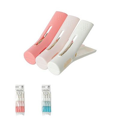 PRENDEDOR DE ROUPA DE PLASTICO 12 PEÇAS COLORIDO