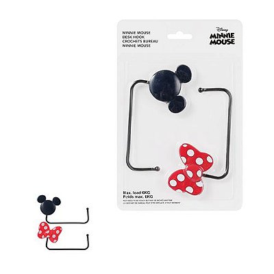 GANCHO DE MESA MINNIE MOUSE 2 PEÇAS