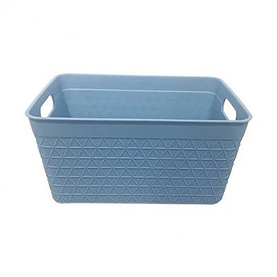 CESTA ORGANIZADORA RETANGULAR ALTA MORANDI COLOR (L)
