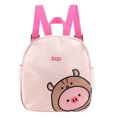 MOCHILA PEQUENA ANIMAL PORCO COSPLAY RAMISTER