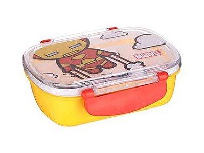 Marmita, Bento Box - Modelo Marvel (Homem de Ferro)
