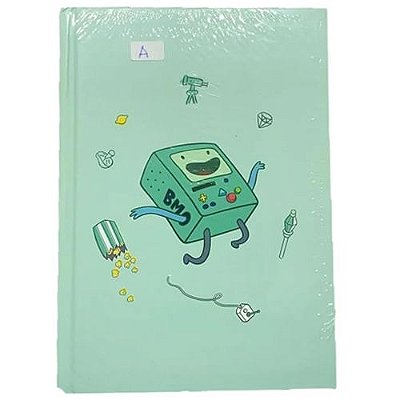 Caderno Capa Dura, Hora de Aventura - Adventure Time, Bmo