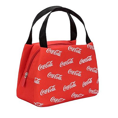 Bolsa Térmica - Coca Cola Alça Preta Cor Vermelho