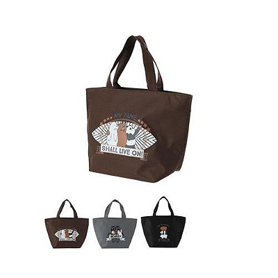 Bolsa (We Bare Bears) Ursos Sem Curso/WE BARE BEARS Marrom