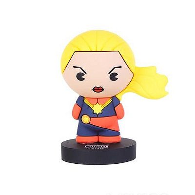 Decoração Para Carro Capitã Marvel 4cm.