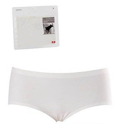 6 X CALCINHA ULTRA SEAMLESS BRANCA TAMANHO XL