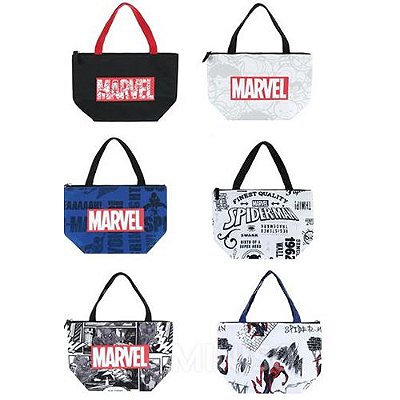 BOLSA TÉRMICA SÉRIE MARVEL TAMANHO 29,5X12,5X19,5