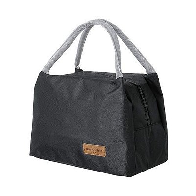 BOLSA TÉRMICA TASTY FOOD TAMANHO 26X20X13,5cm. POLIÉSTER COM ALÇA RESISTENTE