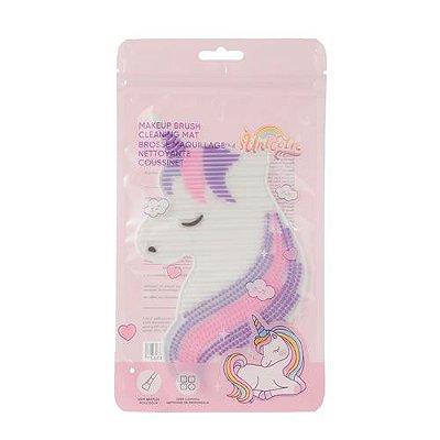 TAPETE DE LIMPEZA PARA PINCEL DE MAQUIAGEM UNICORNIO