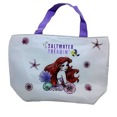 BOLSA TERMICA DISNEY A PEQUENA SEREIA TAMANHO 30X20X7cm.
