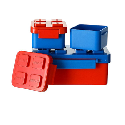 Marmita Bento Box Empilhável Modular Prático Versátil Miniso