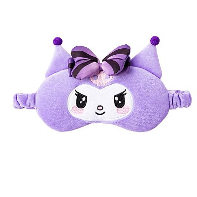 Máscara Fofinha Para Dormir Kuromi Sanrio Miniso