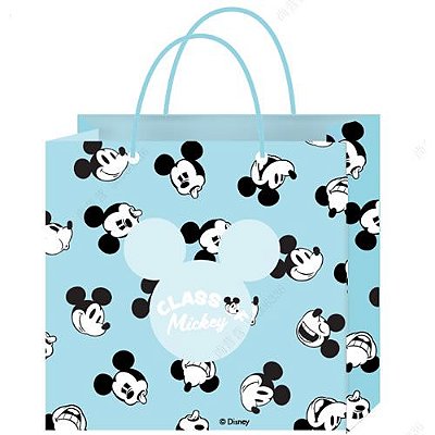 SACOLA PARA PRESENTE MODELO DISNEY MICKEY MOUSE TAMANHO 32X26X12cm.