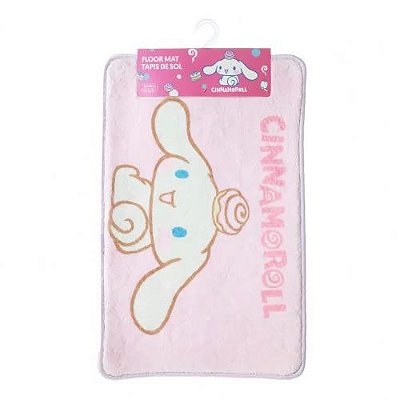 TAPETE DE CHÃO MODELO SANRIO CINNAMOROLL TAMANHO 60X40cm. Cor ROSA