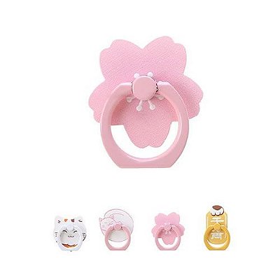 SUPORTE ANEL DE CELULAR MODELO GATINHO FELIZ 2 UNIDADES