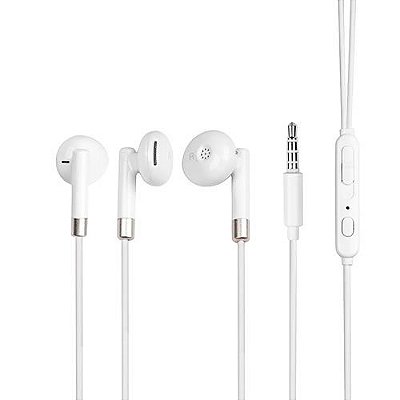 FONE DE OUVIDO MODELO AUSCULTADOR COR BRANCO
